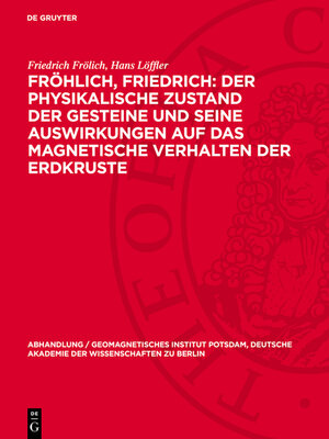 cover image of Fröhlich, Friedrich